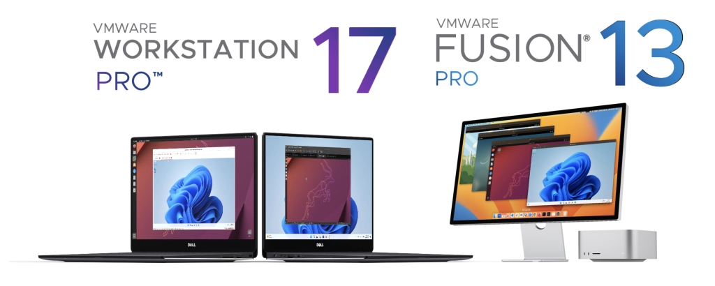 VMware 虚拟机个人免费：Fusion Pro 及 Workstation Pro 即日起可用